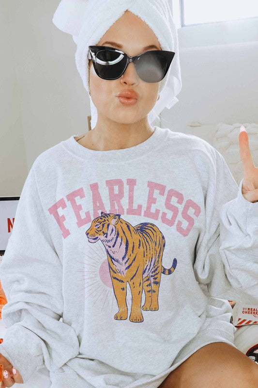 WKNDR Fearless Tiger Sweatshirt