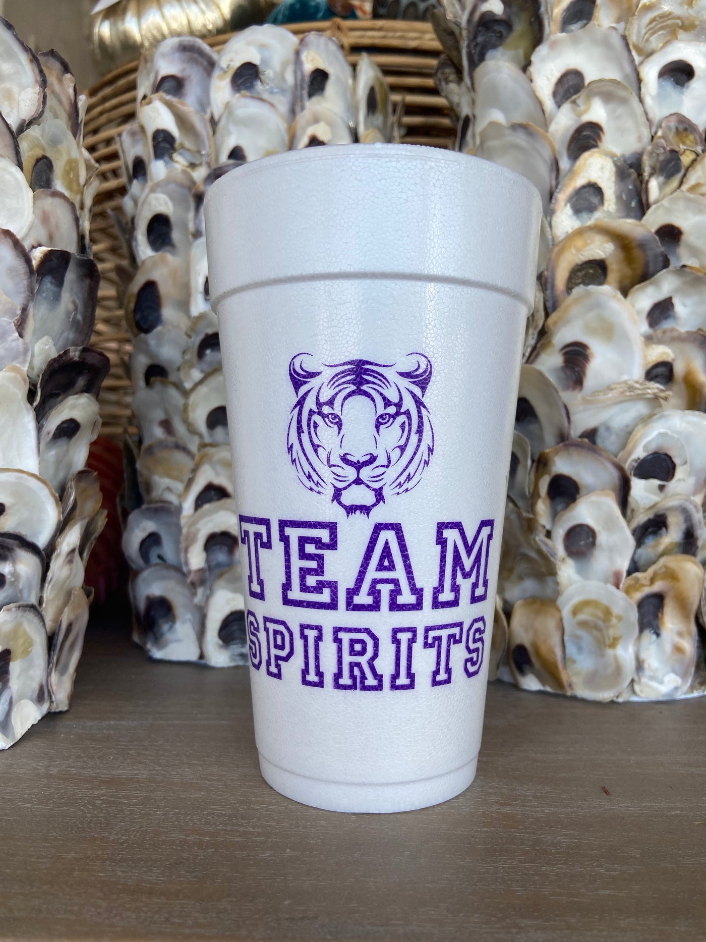 Team Spirit Foam Cups