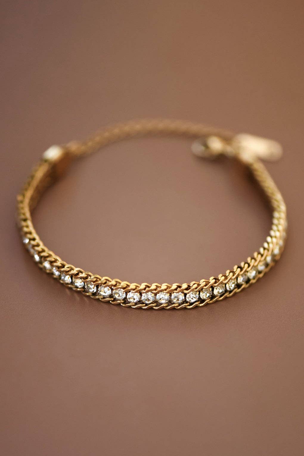 Crystal Chain Bracelet
