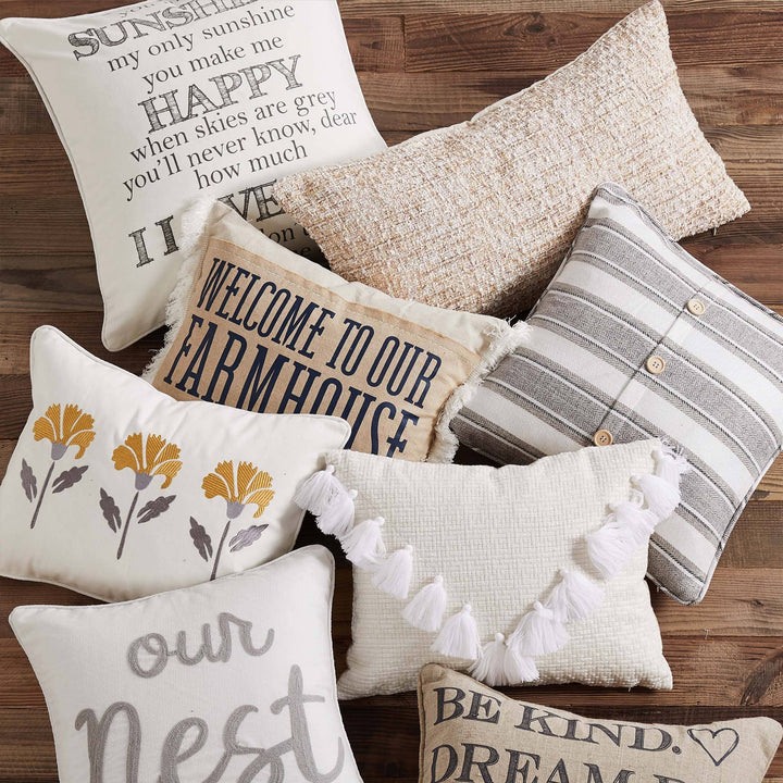 You are my Sunshine word pillow