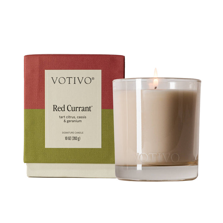 Red Currant 10 oz Boxed Candle