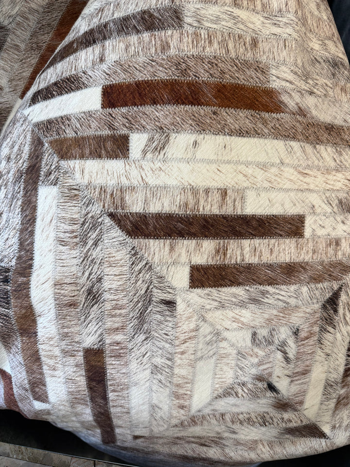 34" Sham Faux Hide