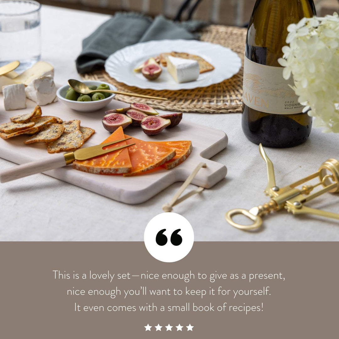 7 Piece Charcuterie Board Gift Set