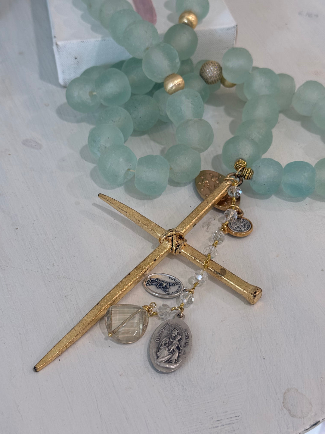 Beaded Rosary with Medallions