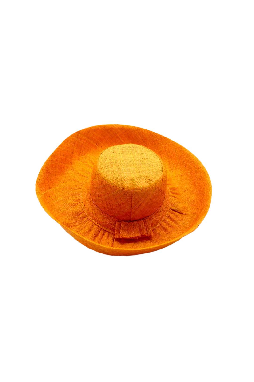 Monica 5" & 7" Wide Brim Solid Color Packable Straw Sun Hats