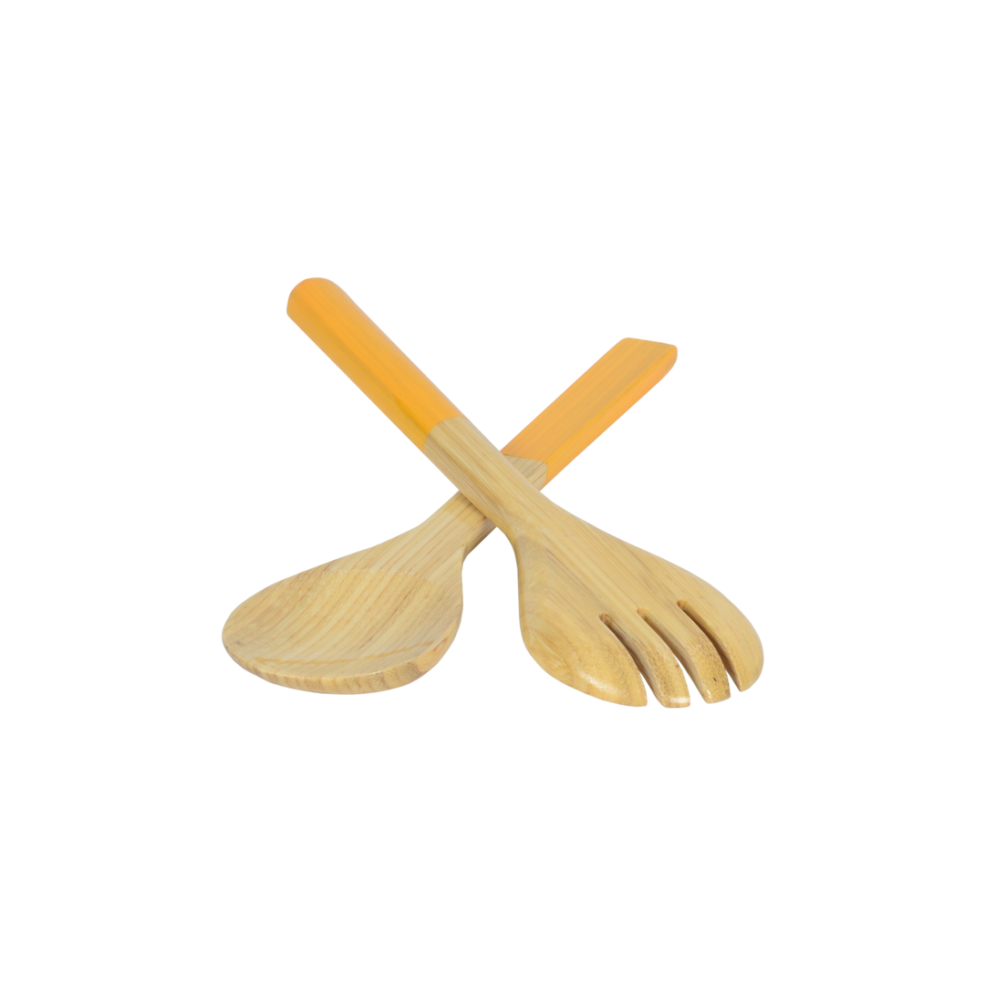 Large Bamboo Server Set