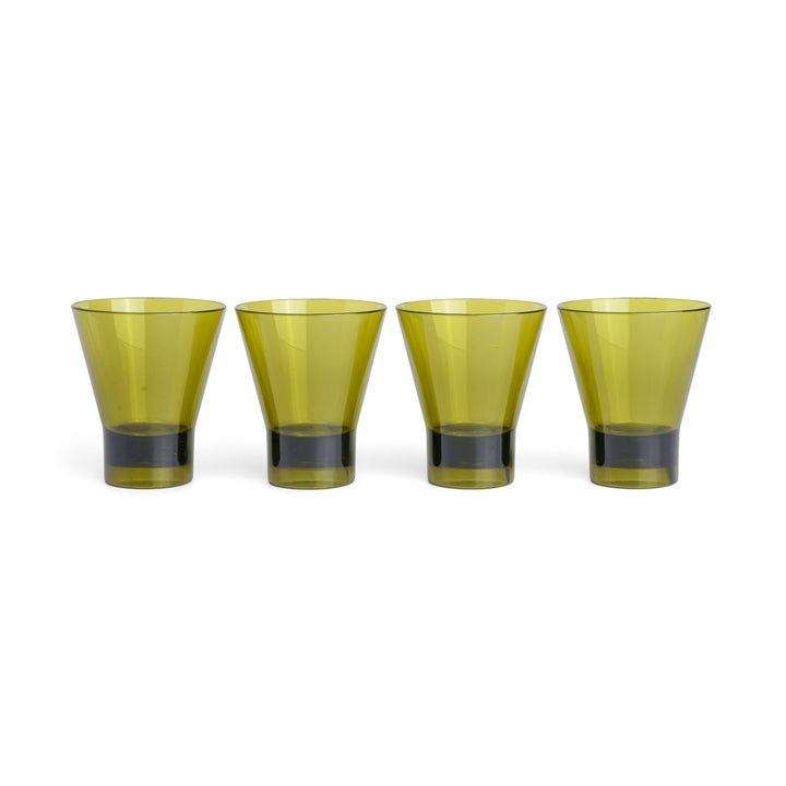 The Gilda Tumbler - Set of 4 Olive