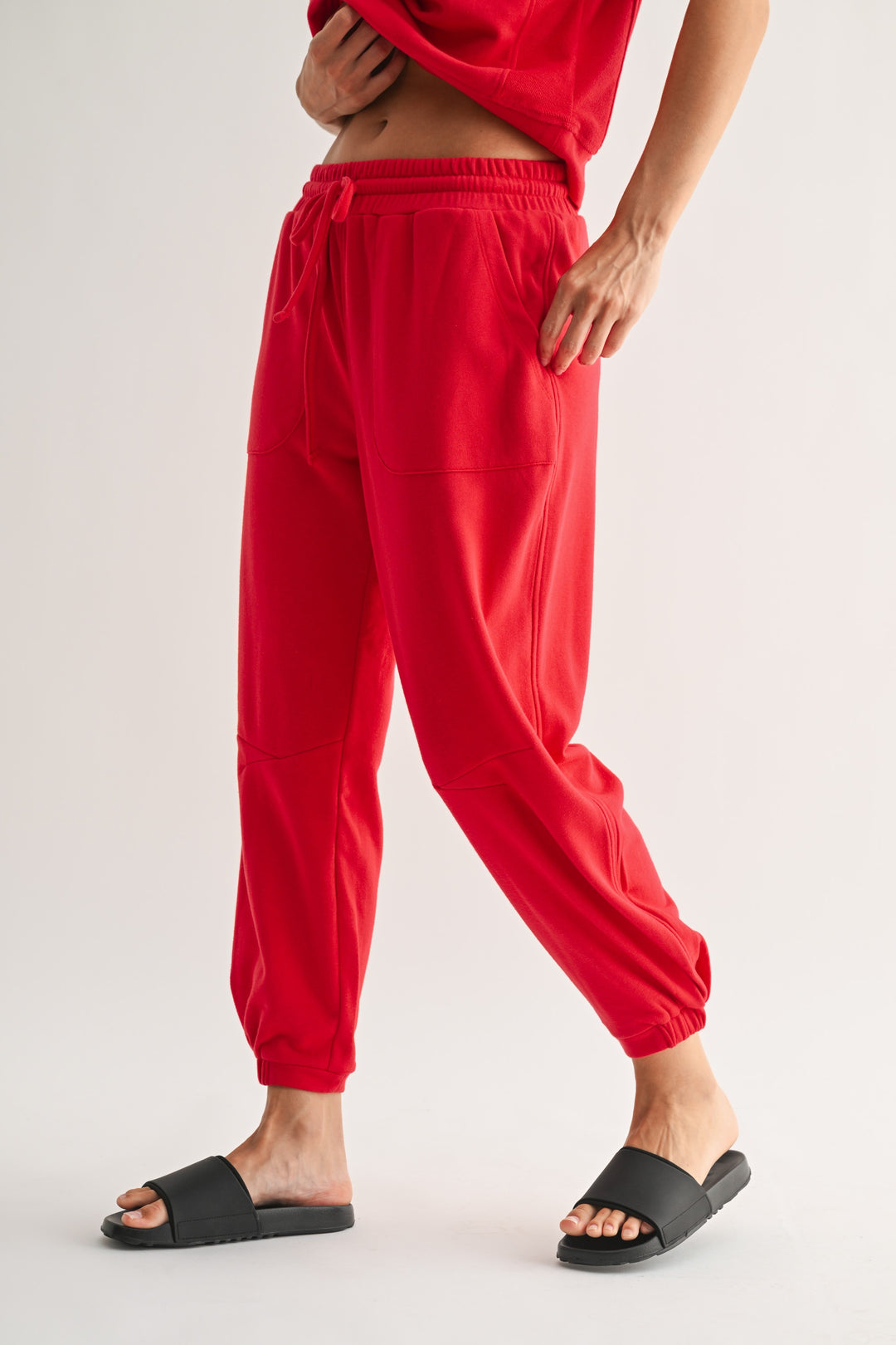 Off Set French Terry Jogger