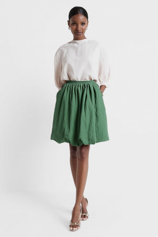 Bubble Skirt Elastic Waist