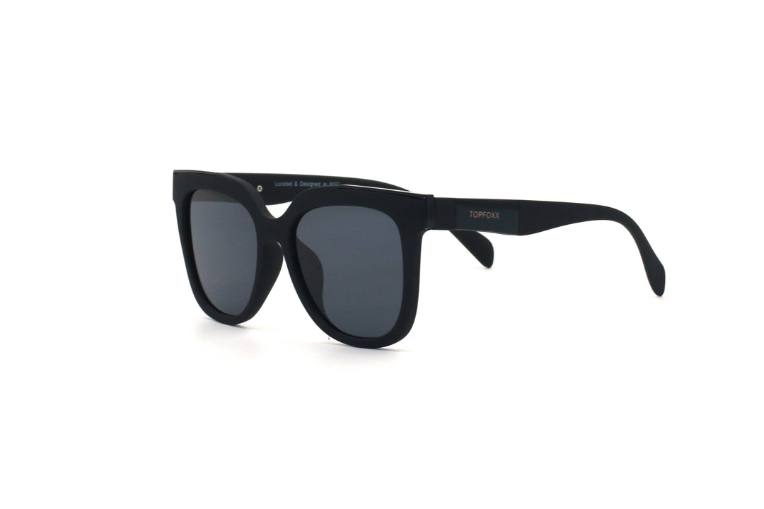 Coco - Black Sustainable Women's Sunglasses