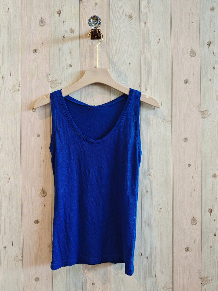 BASIC STRETCH LINEN T-SHIRT 100%