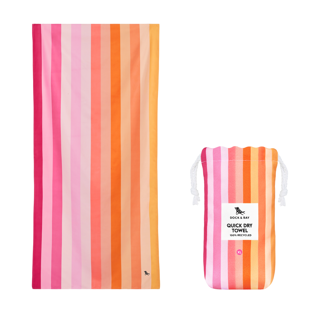 DB Quick Dry Towels - Summer - Miami Sorbet