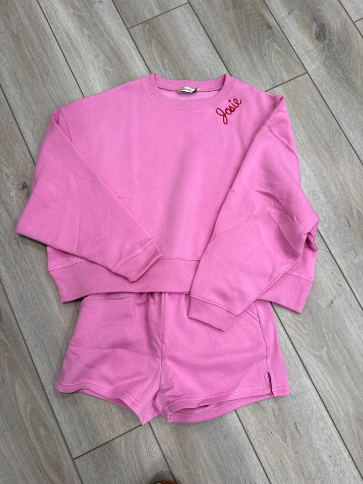 Soft Short - Sweatshirt Set