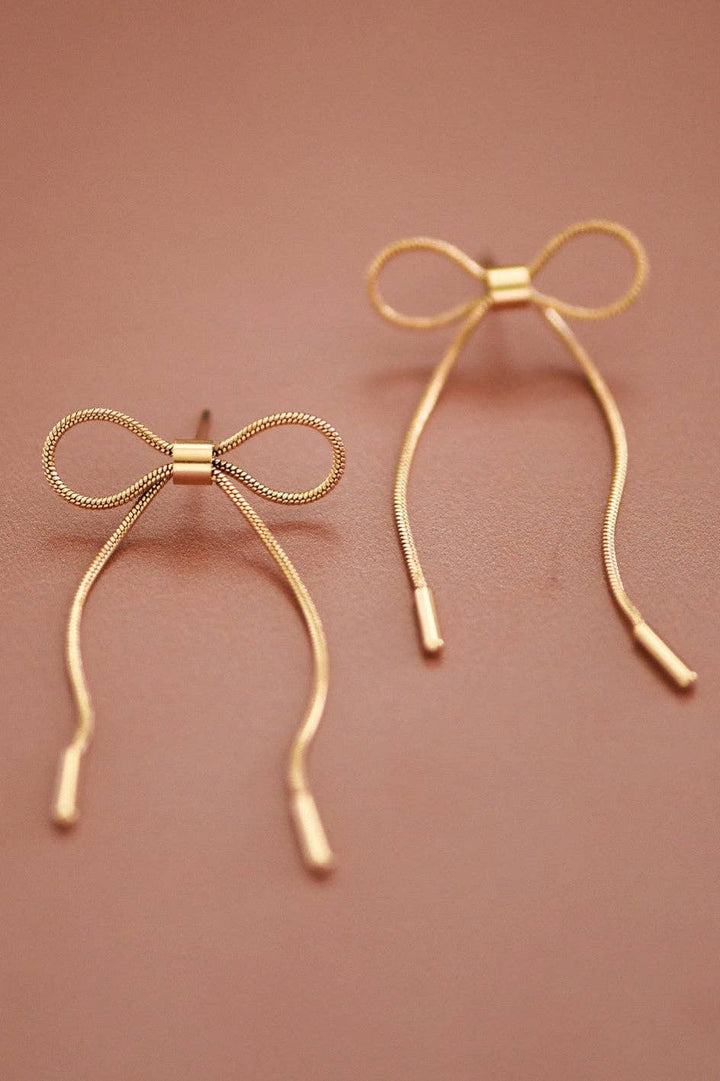 Bow Stud Earrings