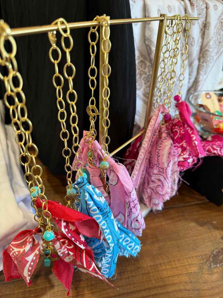 Bandana Coin Necklace