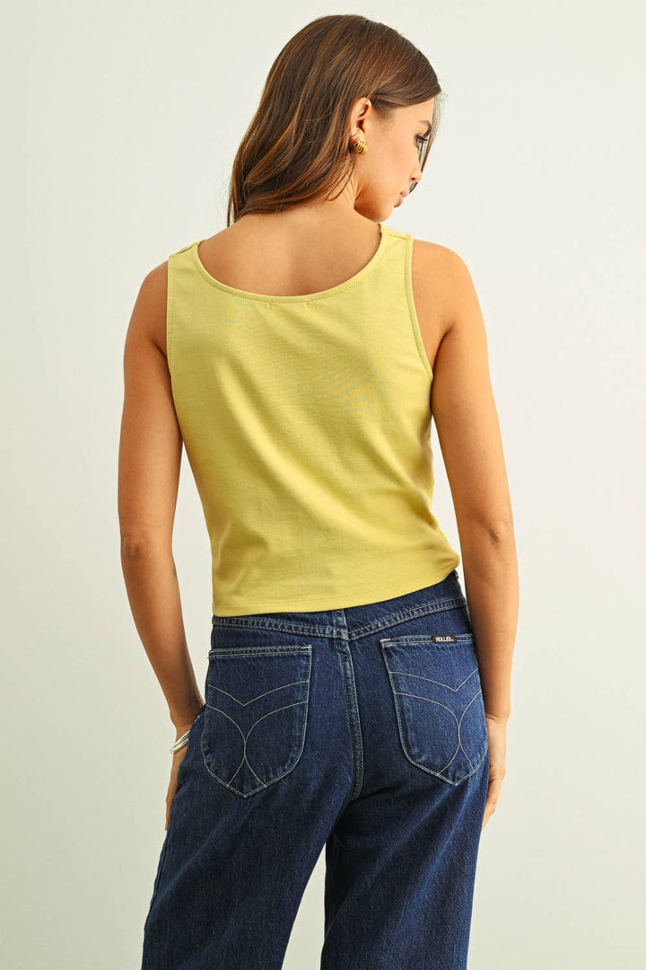 COWL BACK DETAIL TOP