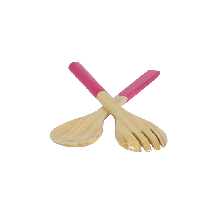 Large Bamboo Server Set