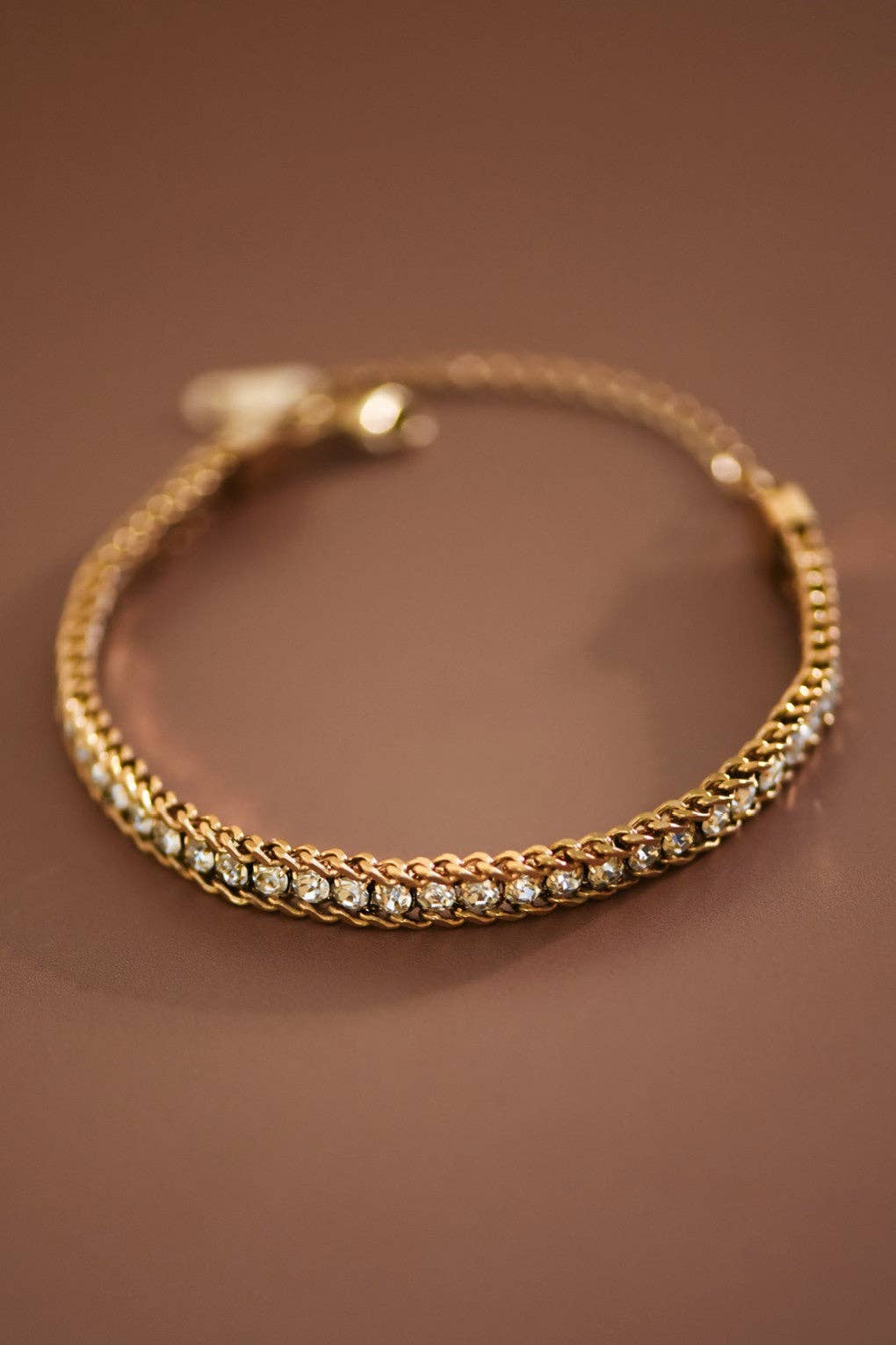 Crystal Chain Bracelet
