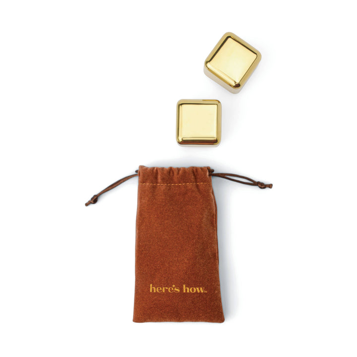 The Jupiter Cocktail Chillers - Gold, Set Of 2