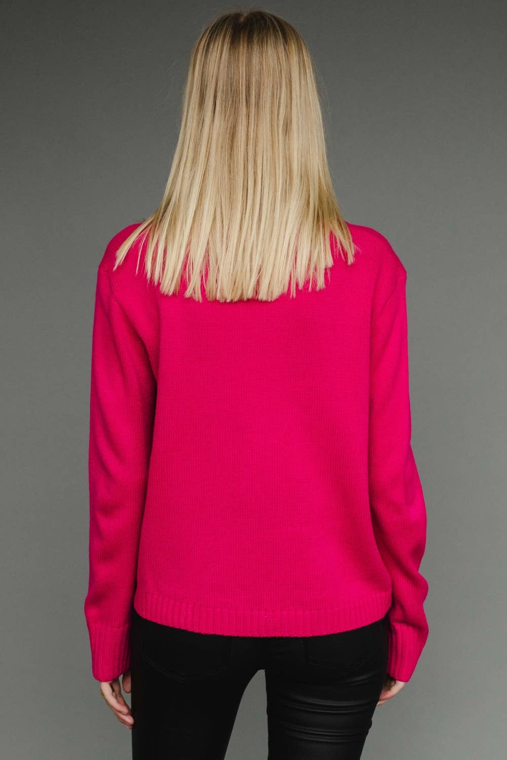 Pink Feelin' Festive Sweater