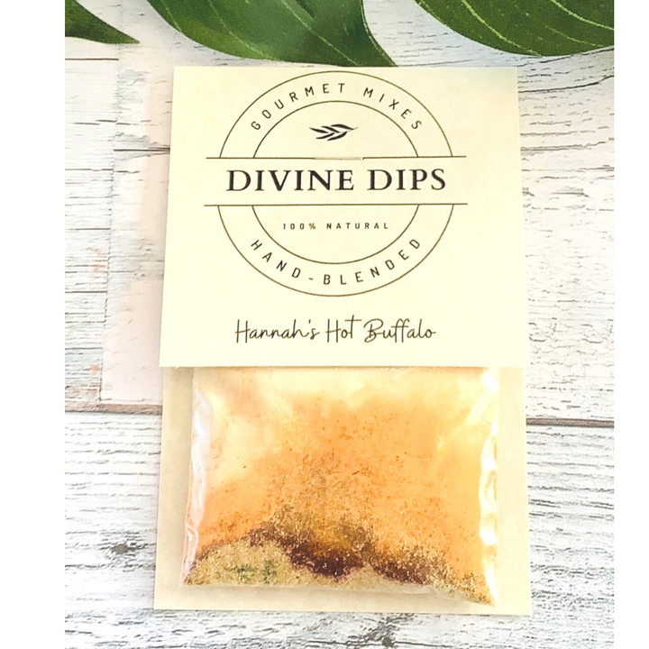 Hannah’s Hot Buffalo Seasoning Dip Mix & Cheese ball