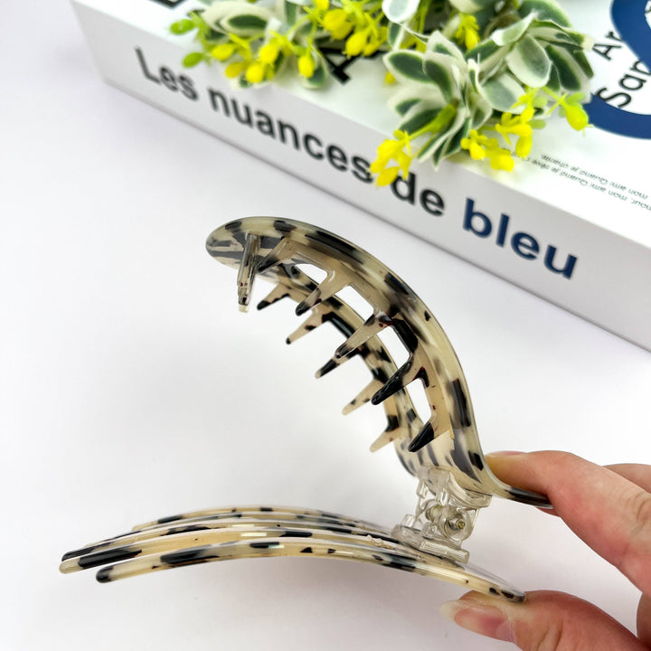 Flat Round Hair Clip