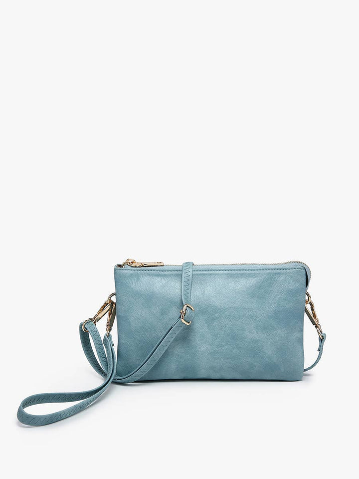 Riley 3 Compartment Crossbody/Wristlet