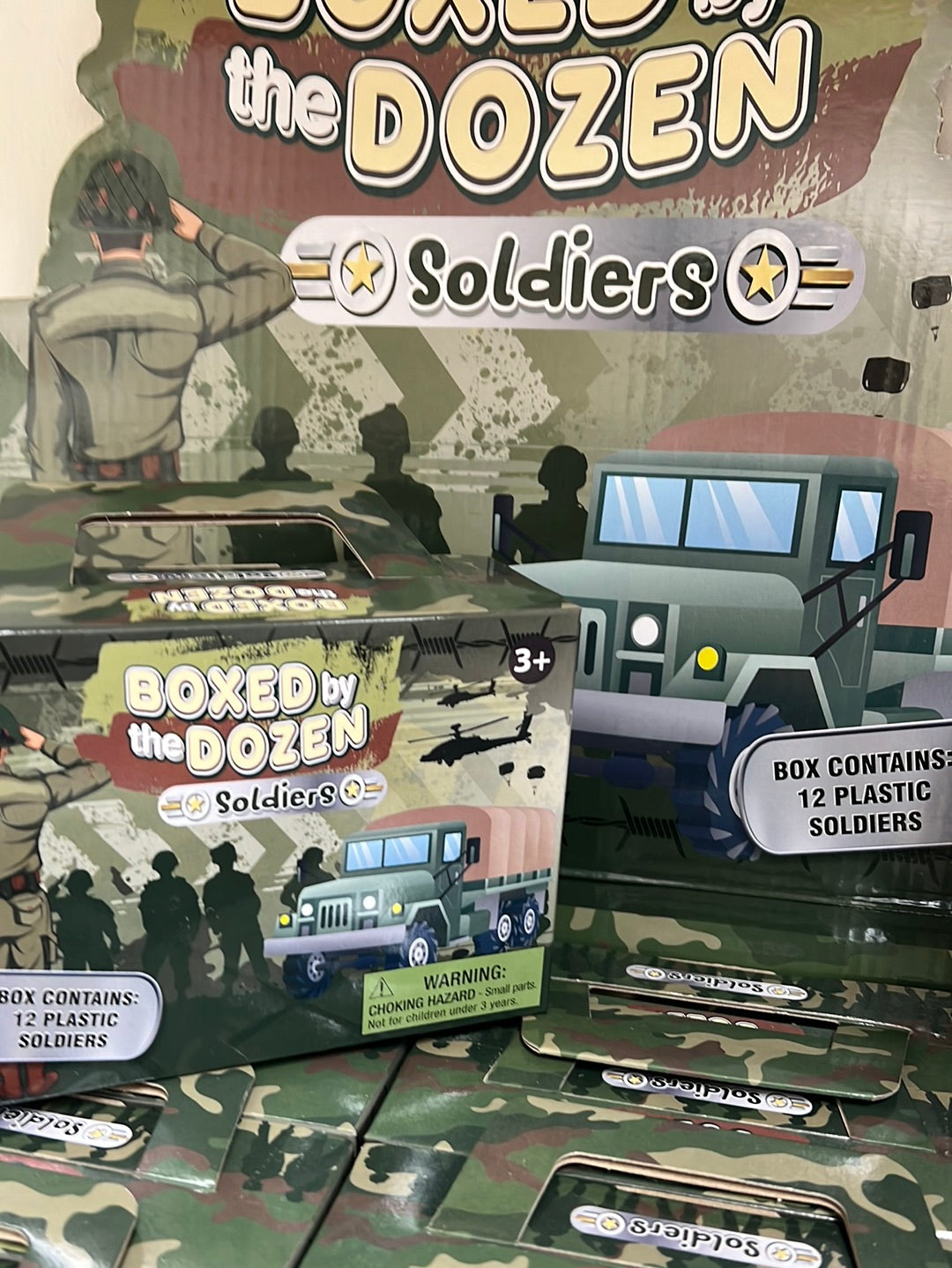 Boxed By The Dozen Soldiers