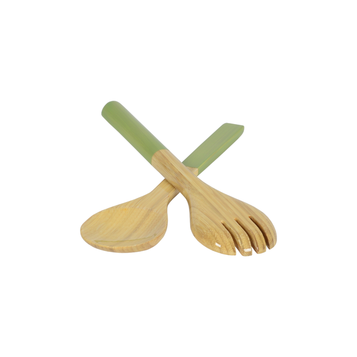 Large Bamboo Server Set