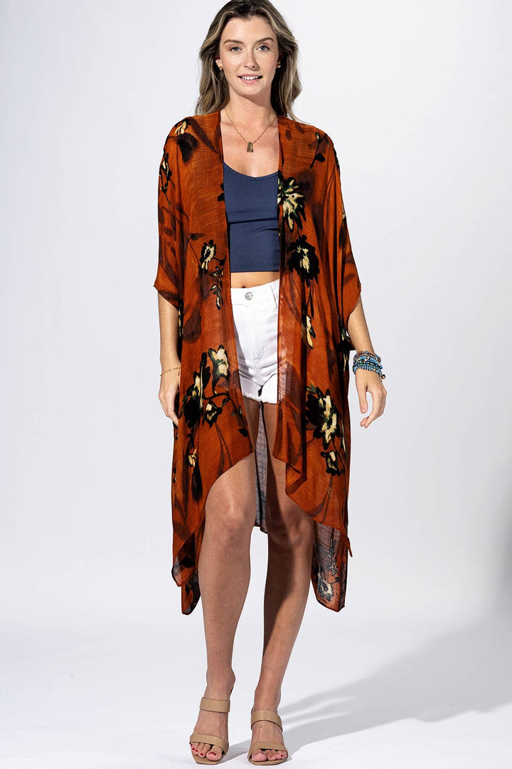 Secret Garden Floral Kimono