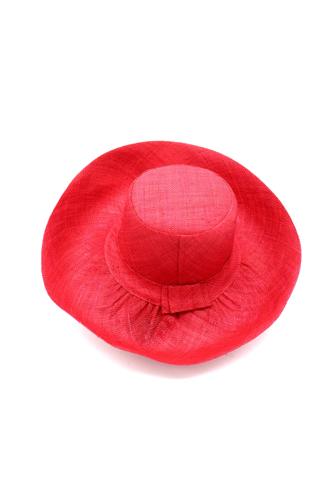 Monica 5" & 7" Wide Brim Solid Color Packable Straw Sun Hats