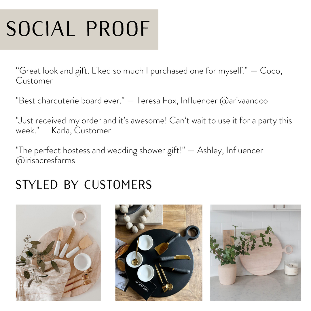 10 Piece Charcuterie Board Gift Set