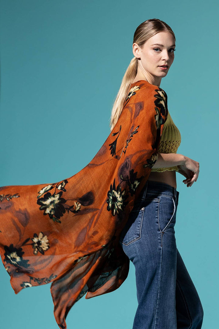 Secret Garden Floral Kimono
