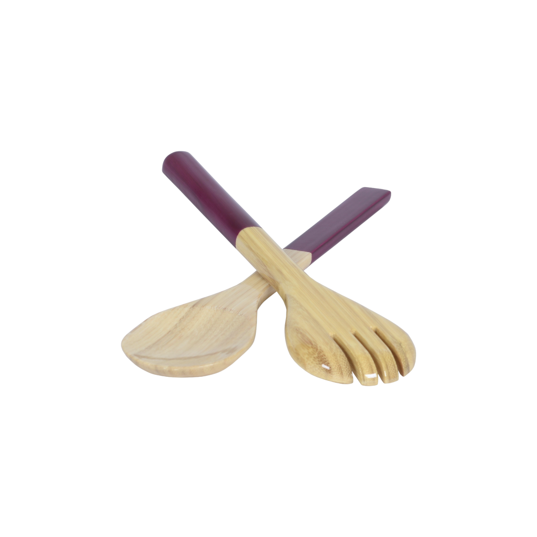 Large Bamboo Server Set