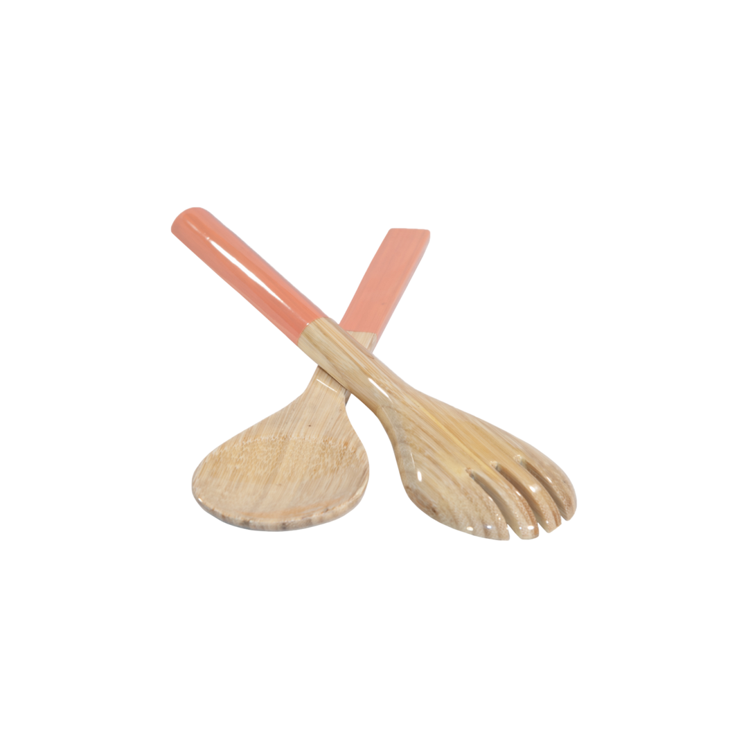 Large Bamboo Server Set