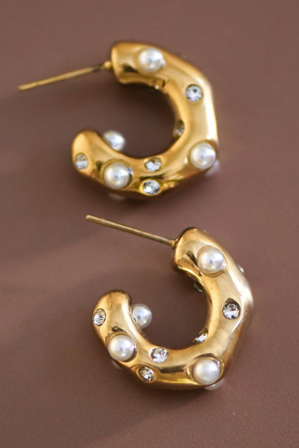 Pearl Hoop Earring