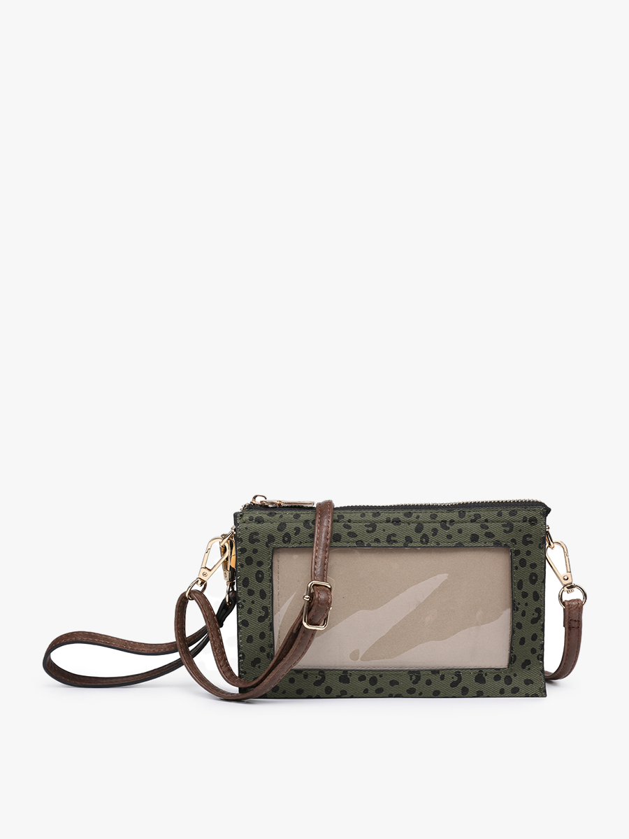 Maeve 3 Compartment Crossbody Clear Window