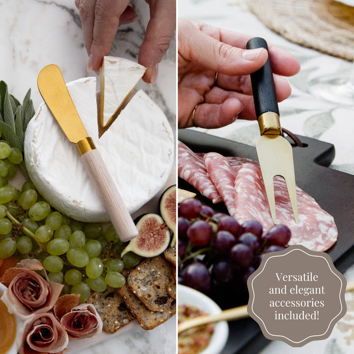 7 Piece Charcuterie Board Gift Set