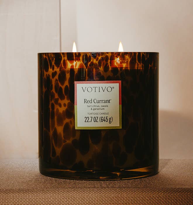 Red Currant Tortoise Candle