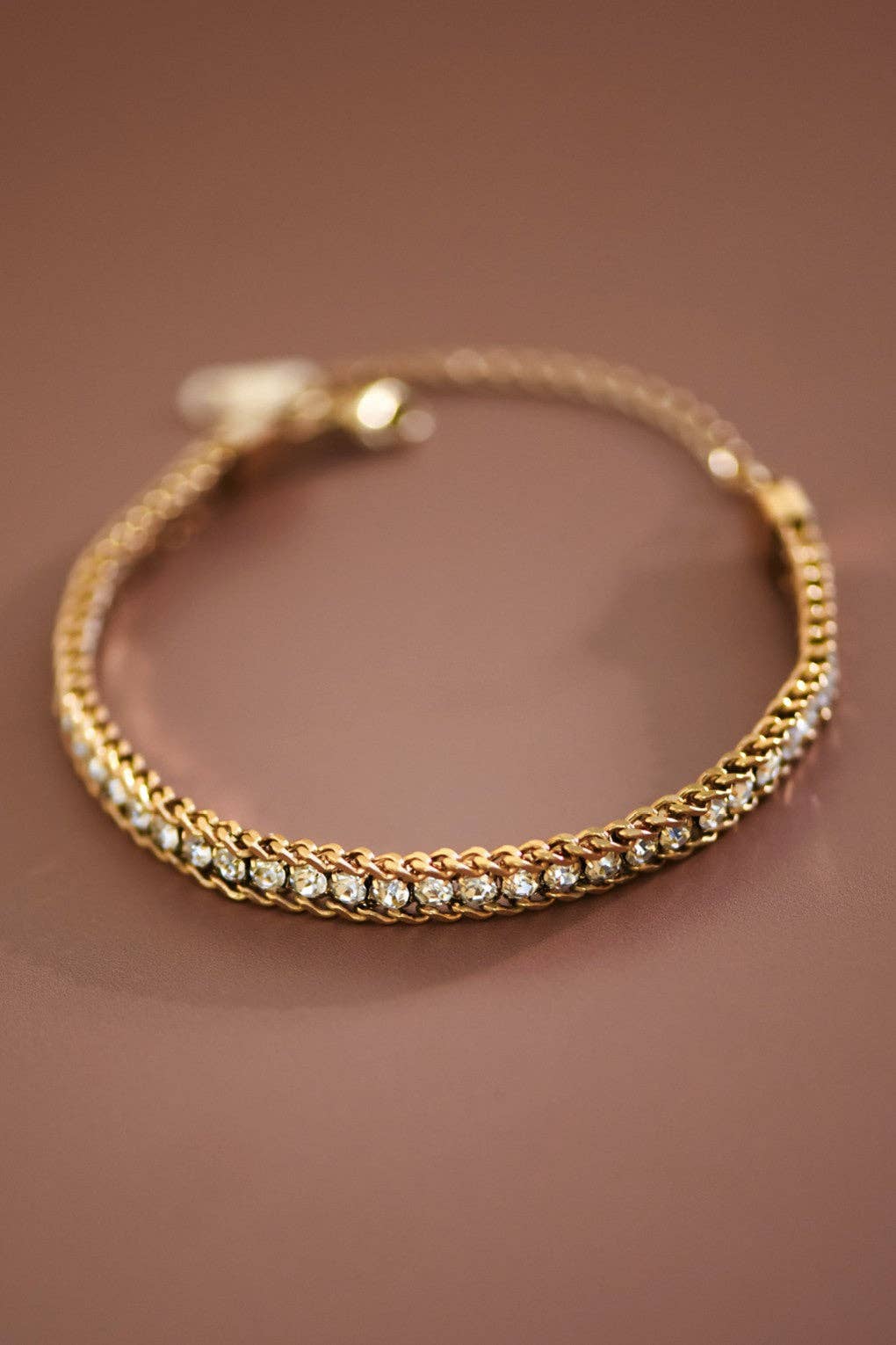 Crystal Chain Bracelet