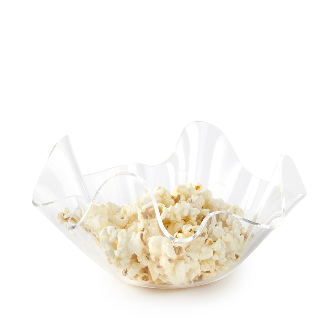 8" Small Acrylic Wave Bowl