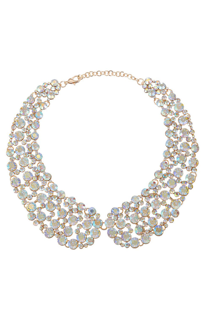 Diana AB White Pearl Collar  Necklace