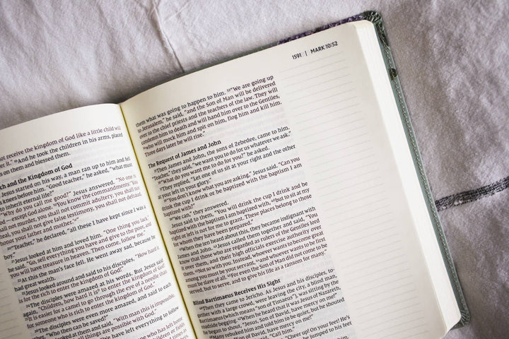 NIV Artisan Collection Large Print Leathersoft Bible