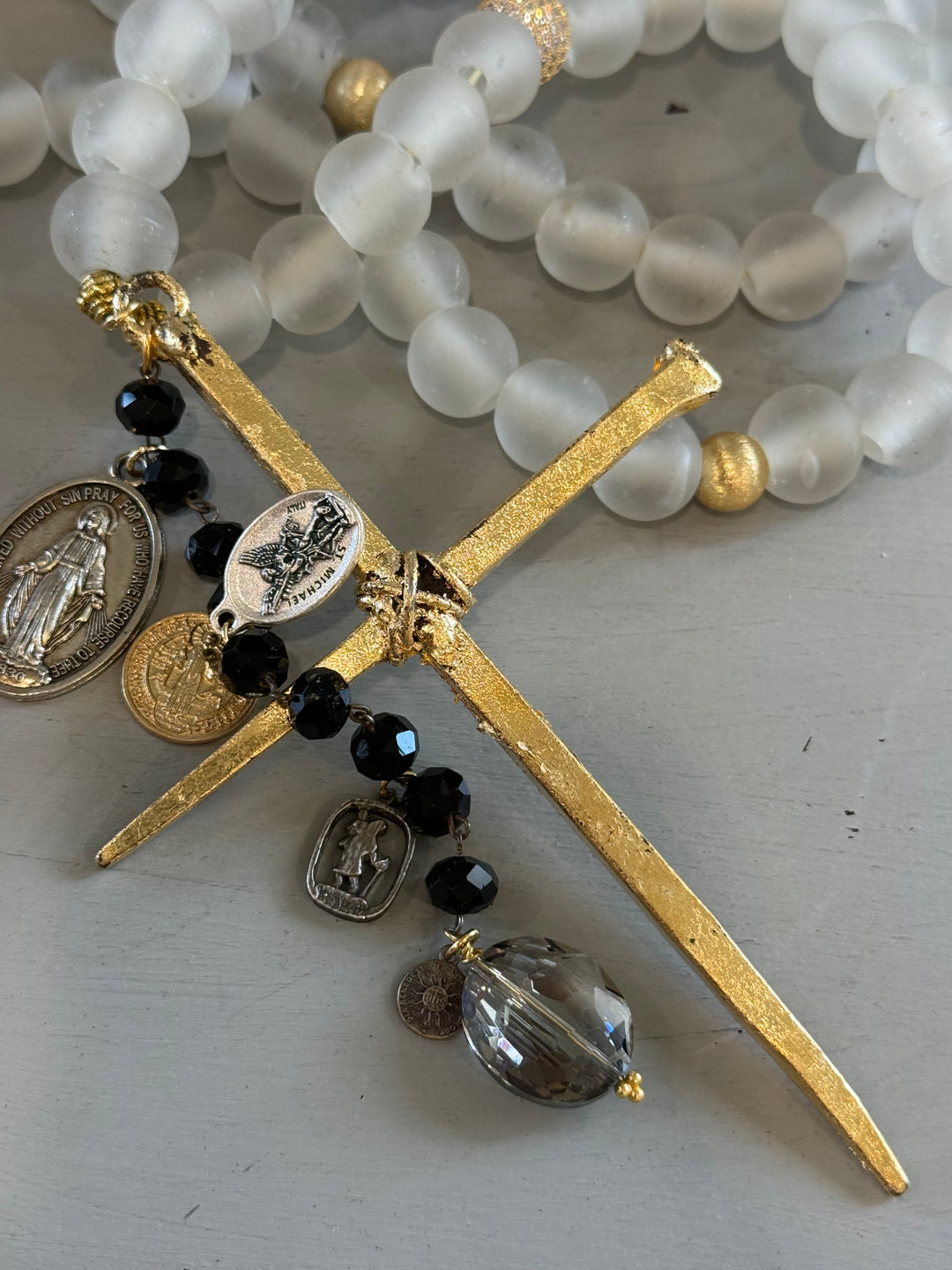 Beaded Rosary with Medallions