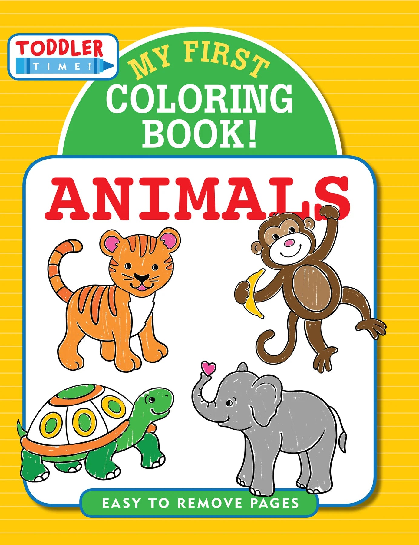 My First Coloring Book Animals