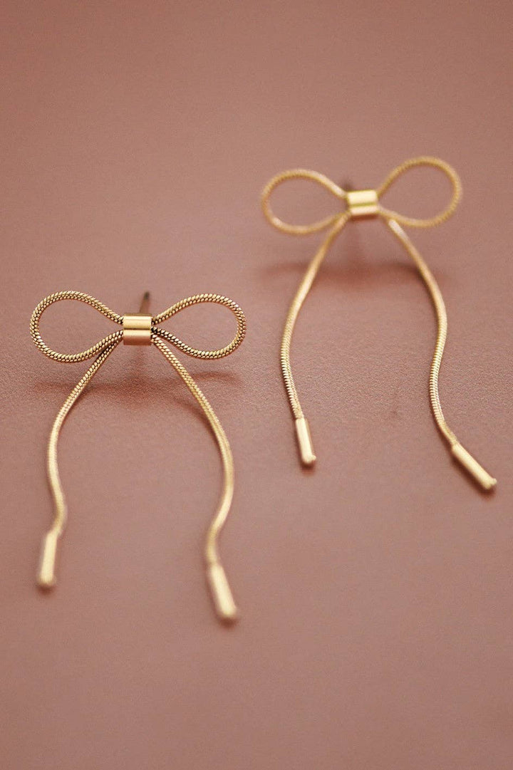 Bow Stud Earrings