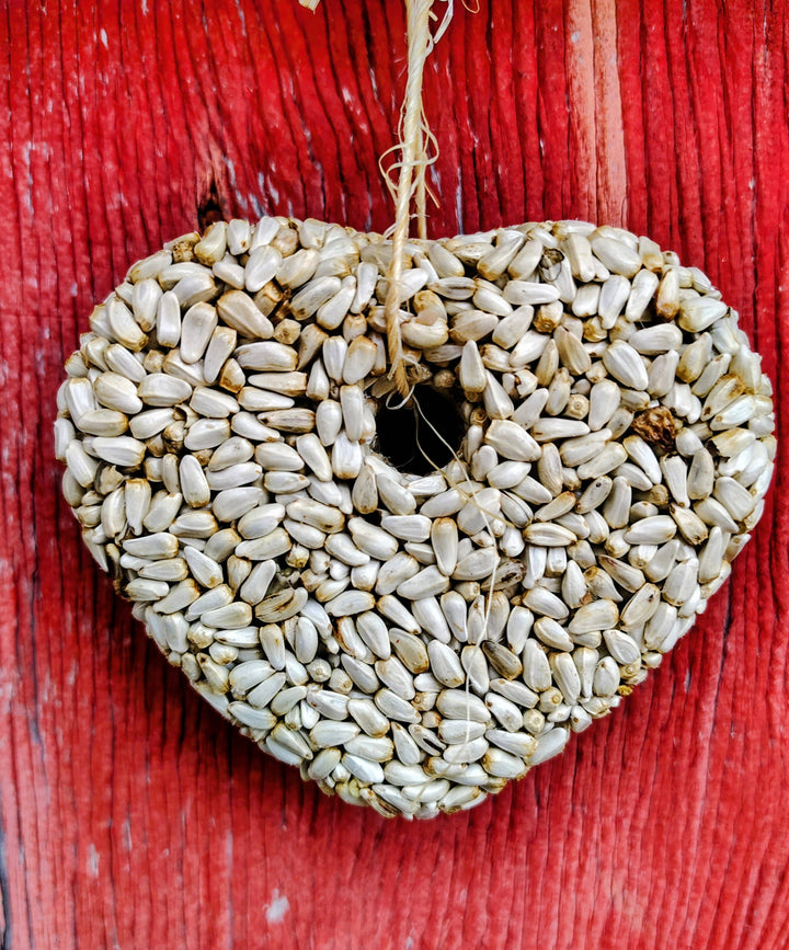 Heart Birdseed Ornament (Safflower)