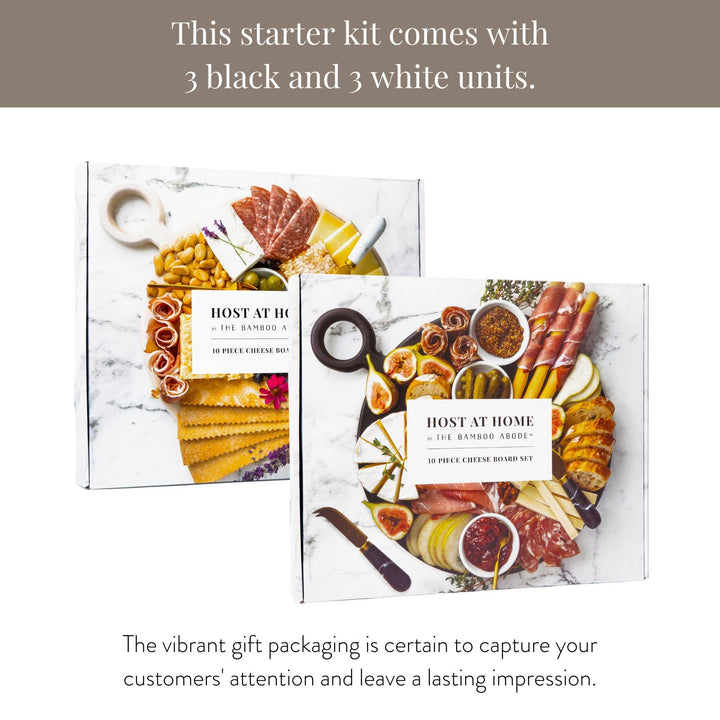10 Piece Charcuterie Board Gift Set