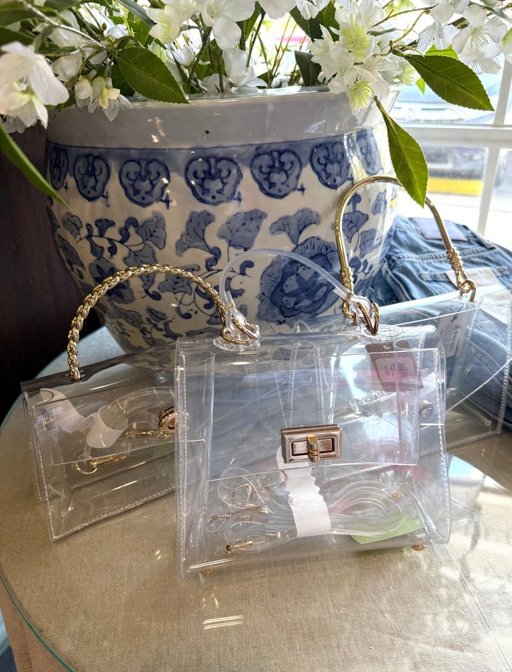 Clear Handbag - Crossbody