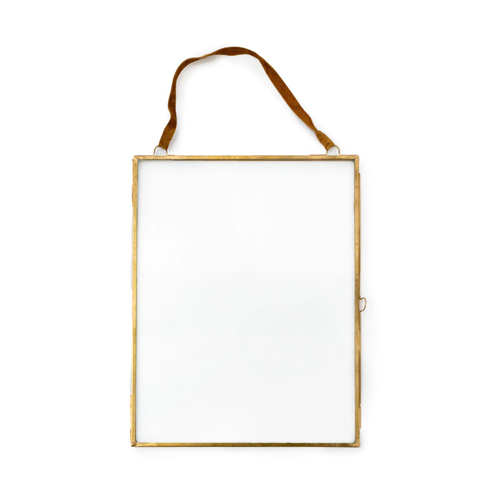 Brass Hanging Frame 14.25 x 19